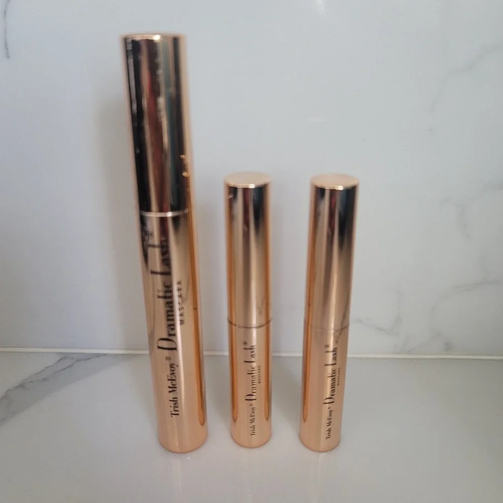 3 Trish McEvoy Dramatic Lash Mascara New‎ No box 1 Full Size 2 Sample Trial Lot